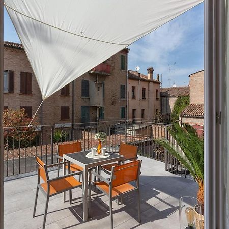 Ferrara Casa Dell'Archivolto Con Garage Lejlighed Eksteriør billede